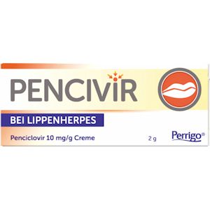 PENCIVIR bei Lippenherpes Creme